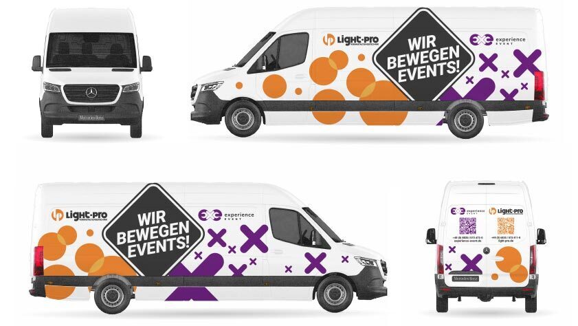 Transporter-Gestaltung