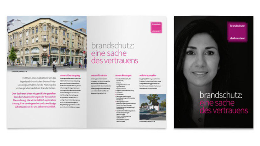 Shahrestani Broschüre